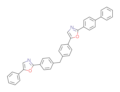 Oxazole,
2-[4-[[4-(2-[1,1'-biphenyl]-4-yl-5-oxazolyl)phenyl]methyl]phenyl]-5-phenyl-