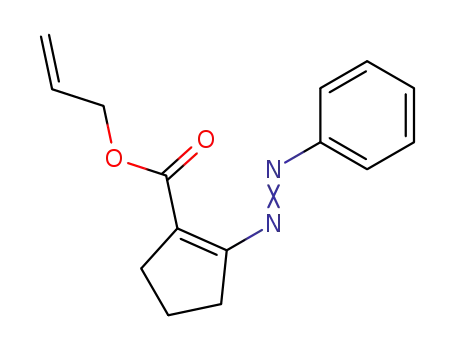 allyl 2-(phenylazo)cyclopentene-1-carboxylate