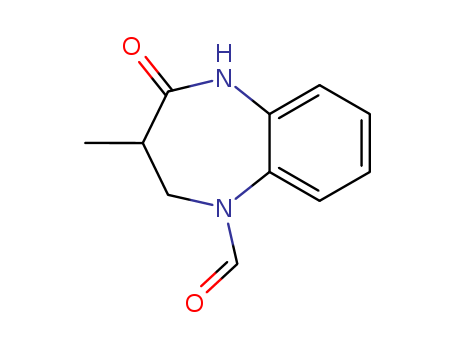 3-Methyl-4-oxo-2,3,4,5-tetrahydro-1H-1,5-benzodiazepine-1-carbaldehyde