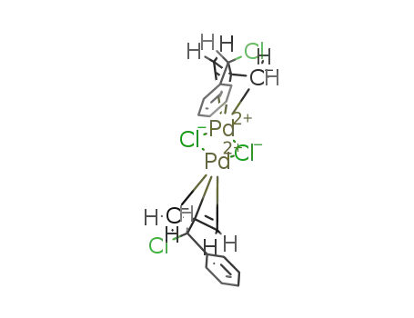 (H<sub>2</sub>CCC(C<sub>6</sub>H<sub>5</sub>)HClCH<sub>2</sub>PdCl)2