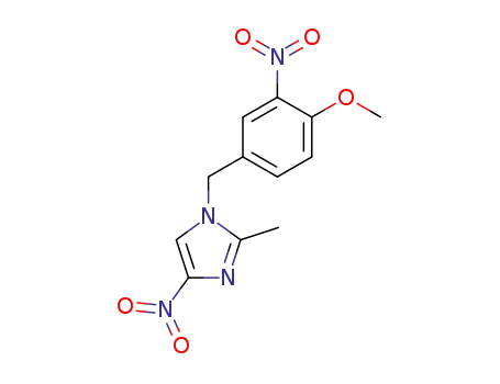 1-(4-Methoxy-3-nitrobenzyl)-2-methyl-4-nitroimidazole