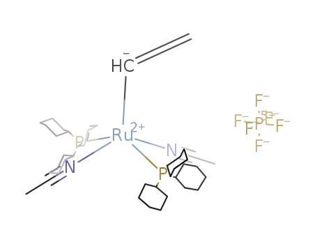 [bis(tricyclohexylphosphane)bis(acetonitrile)(vinyl)ruthenium(II)] hexafluorophosphate