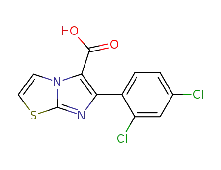 6-(2,4-dichlorophenyl)imidazo<2,1-b>thiazole-5-carboxylic acid