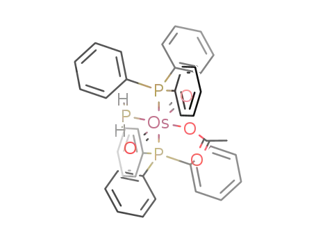 osmium(η1-acetato)(dicarbonyl)(phosphido)(PPh3)2
