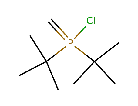 Molecular Structure of 76711-20-1 (Phosphorane, chlorobis(1,1-dimethylethyl)methylene-)
