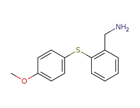 Benzenemethanamine, 2-[(4-methoxyphenyl)thio]-