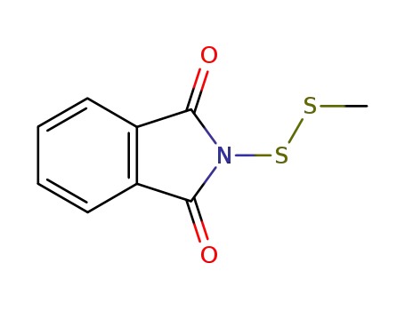 Molecular Structure of 116186-35-7 (1H-Isoindole-1,3(2H)-dione, 2-(methyldithio)-)