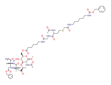 C<sub>57</sub>H<sub>85</sub>N<sub>9</sub>O<sub>18</sub>S