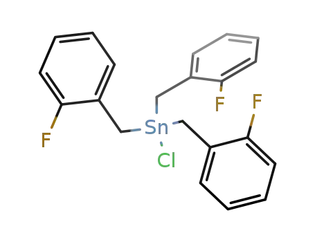 Stannane, chlorotris[(2-fluorophenyl)methyl]-
