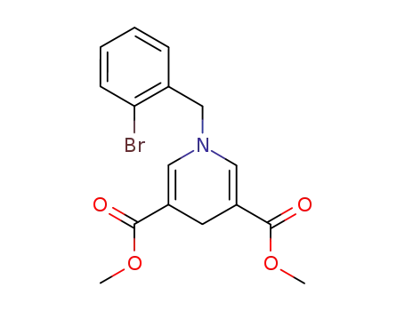 1-(2-bromobenzyl)-1,4-dihydro-3,5-dimethoxycarbonylpyridine