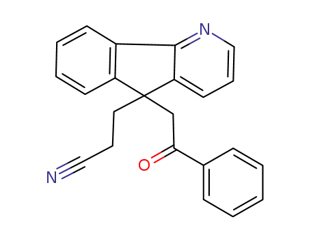 9-(β-cyanoethyl)-9-phenacyl-4-azafluorene