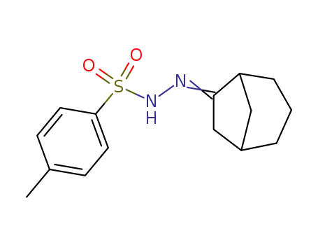 Molecular Structure of 124127-91-9 (Bicyclo<3.2.1>octan-6-on-(p-tolylsulfonylhydrazon))