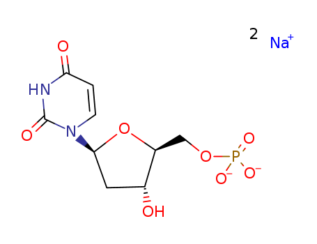 5'-Uridylic acid,2'-deoxy-, disodium salt (9CI)