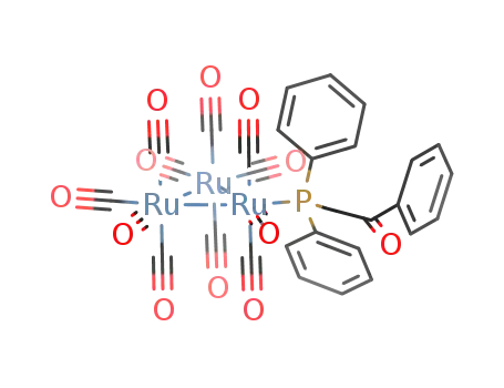 Ru<sub>3</sub>(CO)11((C<sub>6</sub>H<sub>5</sub>)2PCH<sub>2</sub>C(O)C<sub>6</sub>H<sub>5</sub>)