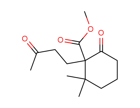 2,2-Dimethyl-6-oxo-1-(3-oxo-butyl)-cyclohexanecarboxylic acid methyl ester