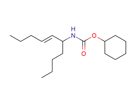 cyclohexyl <(E)-1-butylhex-2-enyl>carbamate