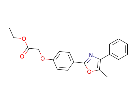 Acetic acid, [4-(5-methyl-4-phenyl-2-oxazolyl)phenoxy]-, ethyl ester