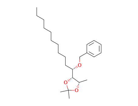 (4S,5S)-4-((S)-1-Benzyloxy-undecyl)-2,2,5-trimethyl-[1,3]dioxolane
