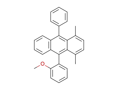 Anthracene, 9-(2-methoxyphenyl)-1,4-dimethyl-10-phenyl-