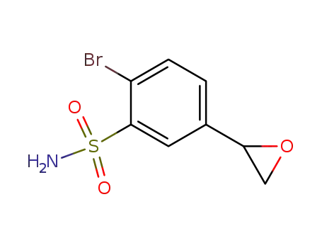 2-bromo-5-(1,2-epoxyethyl)benzenesulfonamide
