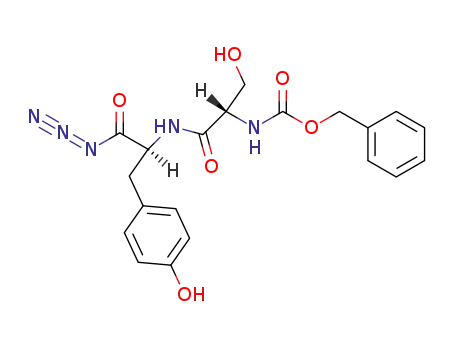 L-Tyrosyl azide, N-[N-[(phenylmethoxy)carbonyl]-L-seryl]-