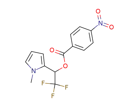 1-(1-methyl-2-pyrrolyl)-2,2,2-trifluoroethyl p-nitrobenzoate