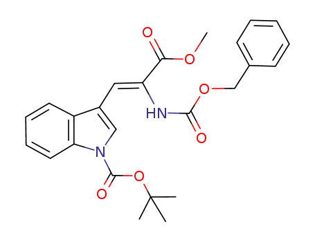 N-benzyloxycarbonyl-N'-(tert-butyloxycarbonyl)-Z-α,β-didehydrotryptophan