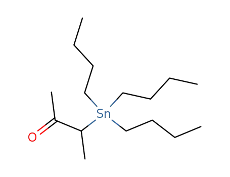Molecular Structure of 17795-76-5 (2-Butanone, 3-(tributylstannyl)-)
