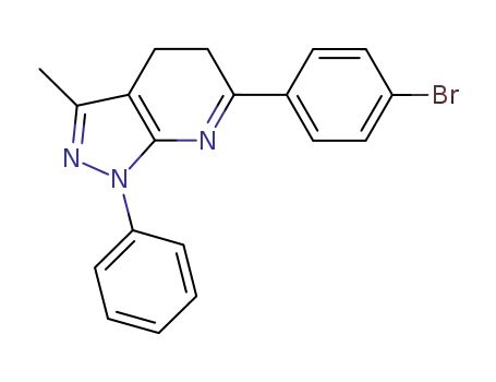 6-(4-bromophenyl)-3-methyl-1-phenyl-4,5-dihydro-1H-pyrazolo[3,4-b]pyridine