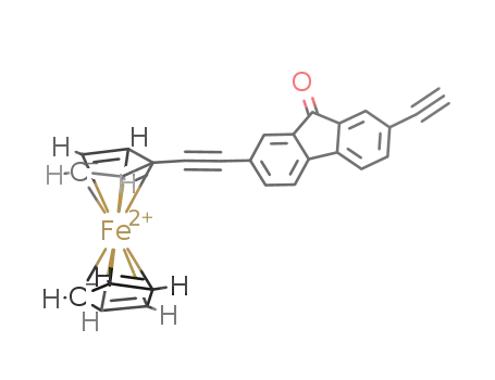 2-ethynyl-7-(2-ferrocenylethynyl)fluoren-9-one