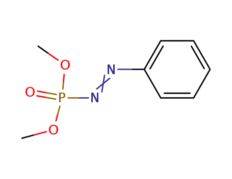 Molecular Structure of 3348-54-7 (Phosphonic acid, (phenylazo)-, dimethyl ester)