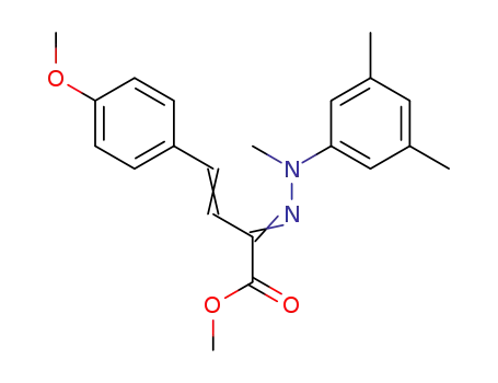 3-Butenoic acid,
2-[(3,5-dimethylphenyl)methylhydrazono]-4-(4-methoxyphenyl)-, methyl
ester