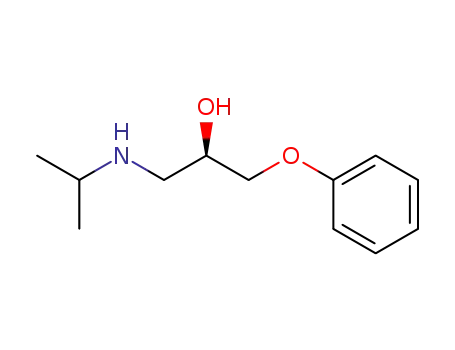 (+)-(2R)-1-((1-Methylethyl)amino)-3-phenoxy-2-propanol