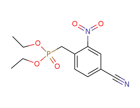 Diethyl [(4-cyano-2-nitrophenyl)methyl]phosphonate
