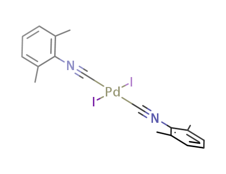 Palladium, diiodobis(2-isocyano-1,3-dimethylbenzene)-