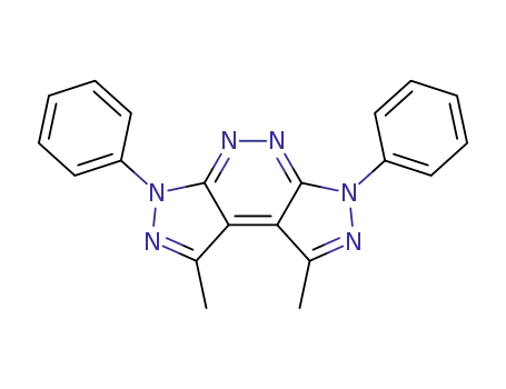 3,4-dimethyl-1,6-diphenyldipyrazolo<4,5-b:4',5'-c>-1,6-dihydropyridazine