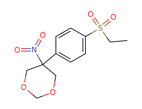 5-nitro-5-(4'-ethylsulfonylphenyl)-1,3-dioxane