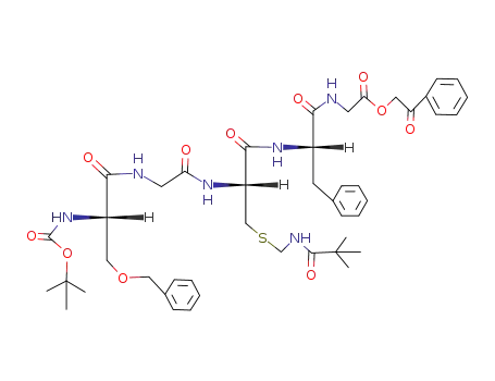 Boc-Ser(Bzl)-Gly-Cys(Tacm)-Phe-Gly-OPac