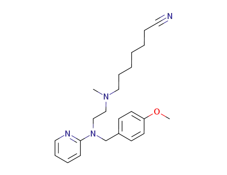 7-({2-[(4-Methoxy-benzyl)-pyridin-2-yl-amino]-ethyl}-methyl-amino)-heptanenitrile