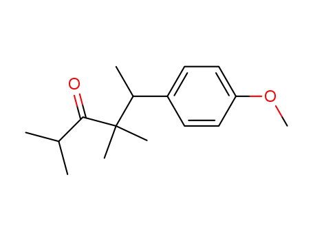 3-Hexanone, 5-(4-methoxyphenyl)-2,4,4-trimethyl-