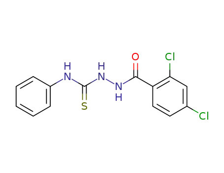 2-(2,4-dichlorobenzoyl)-N-phenylhydrazinecarbothioamide