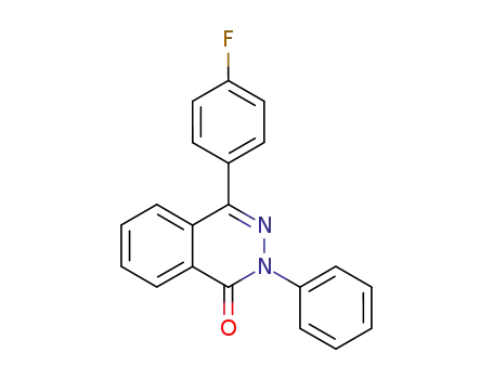 Molecular Structure of 82819-83-8 (1-oxo-2-phenyl-4-p-fluorophenyl-1,2-dihydrophthalazine)