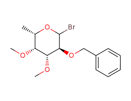 (3S,4R,5R,6S)-3-Benzyloxy-2-bromo-4,5-dimethoxy-6-methyl-tetrahydro-pyran