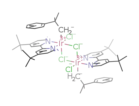 [Ir(4,4'-di-tert-butyl-2,2'-bipyridyl)(CH2CMe2Ph)Cl]2(μ-Cl)2