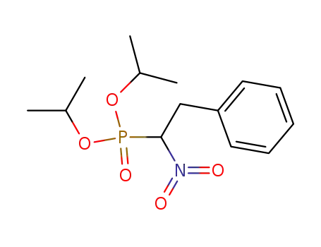 Phosphonic acid, (1-nitro-2-phenylethyl)-, bis(1-methylethyl) ester