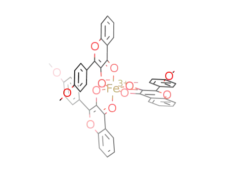 tris(4'-methoxyflavonolato)iron(II)