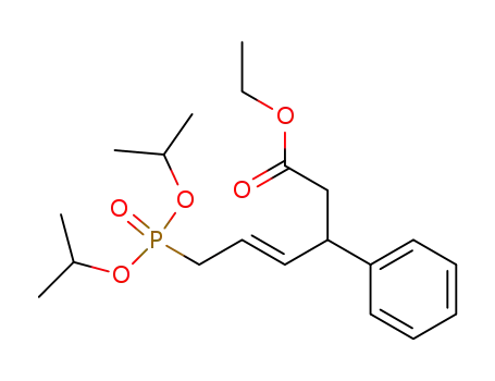 (E)-6-(Diisopropoxy-phosphoryl)-3-phenyl-hex-4-enoic acid ethyl ester