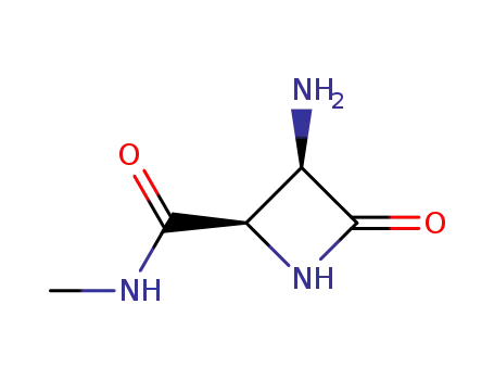 2-아제티딘카르복사미드,3-아미노-N-메틸-4-옥소-,시스-(9CI)