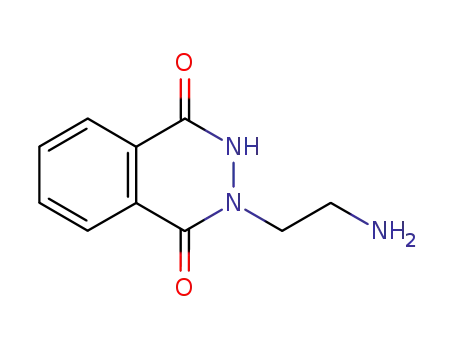 Molecular Structure of 87365-18-2 (2-(2-AMINOETHYL)-2,3-DIHYDROPHTHALAZINE-1,4-DIONE)