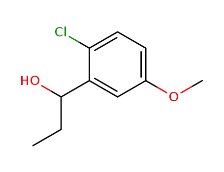 Benzenemethanol, 2-chloro-a-ethyl-5-methoxy-